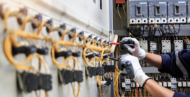 Professional Electrician technician working in The Hideout, PA